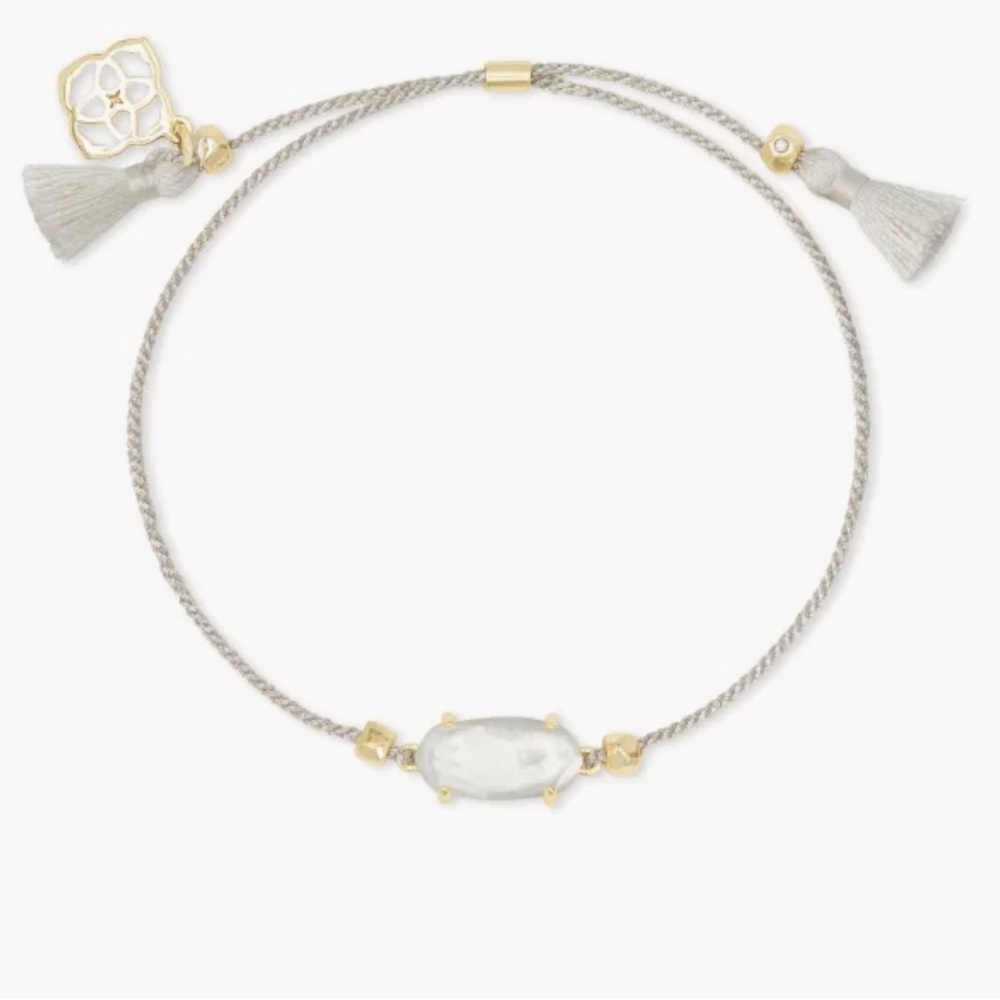 Kendra Scott Everlyne Silver Cord Friendship Bracelet